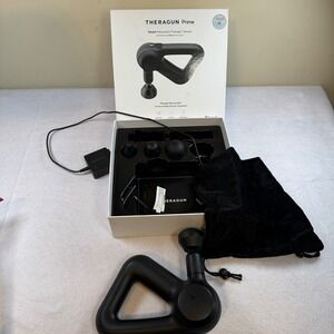 Theragun Prime Smart Percussive Therapy Device Black Wireless Massage Gun